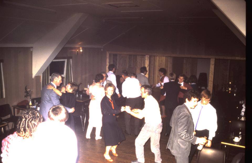 Årsfesten i skytterlaget på Flotten i 1986